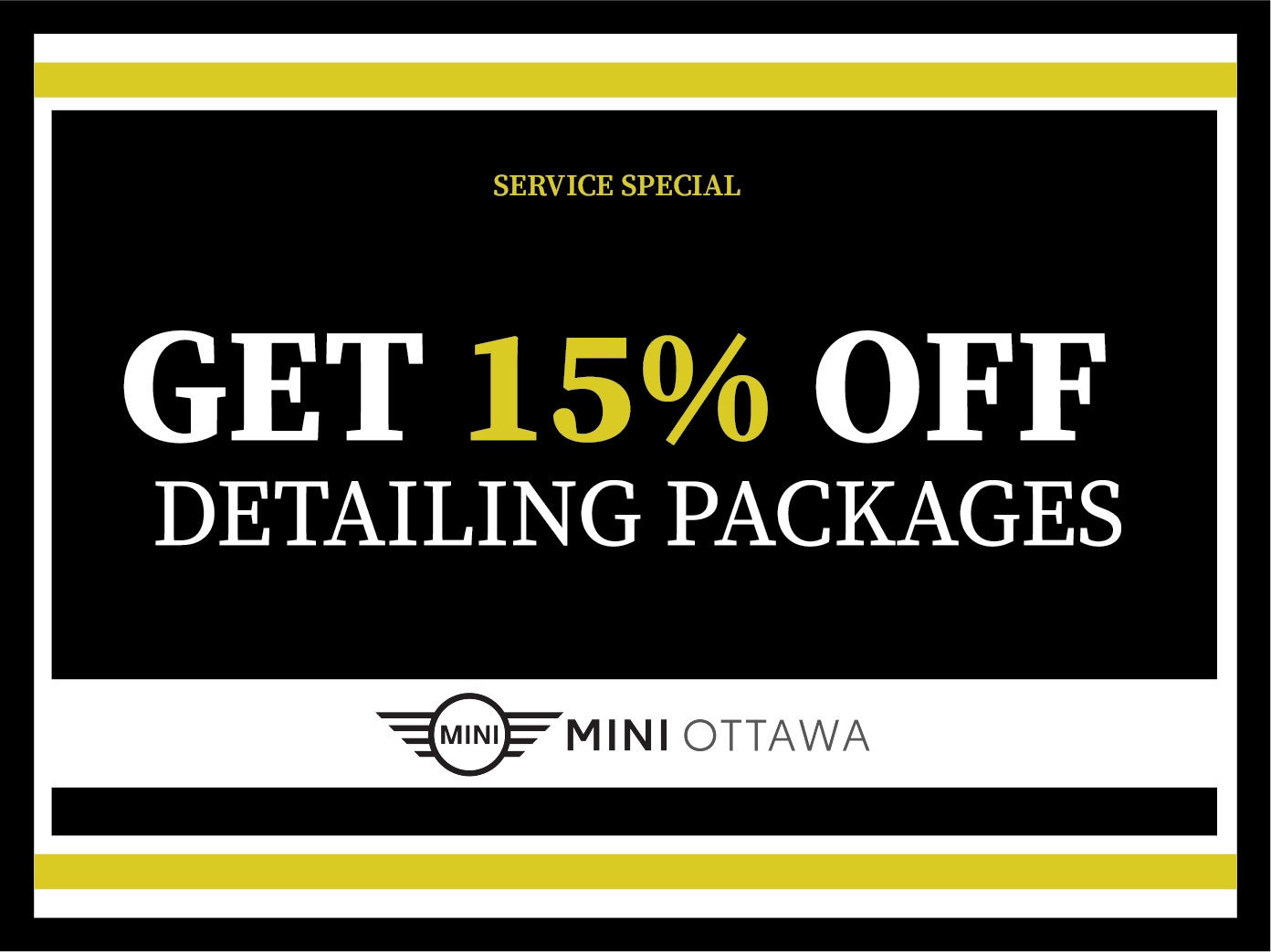 15% off Detailing Packages 15% off Detailing Packages